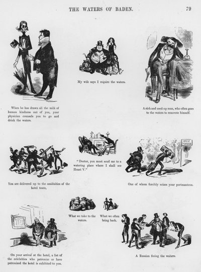 Szkice humorystyczne i groteskowe Gustave Dore (grafika) autorstwa Gustave Dore