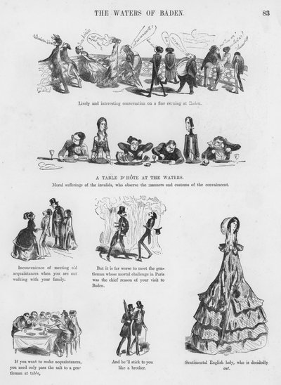 Szkice humorystyczne i groteskowe Gustave Dore (grafika) autorstwa Gustave Dore