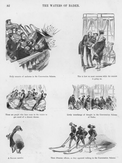 Szkice humorystyczne i groteskowe Gustave Dore (grafika) autorstwa Gustave Dore