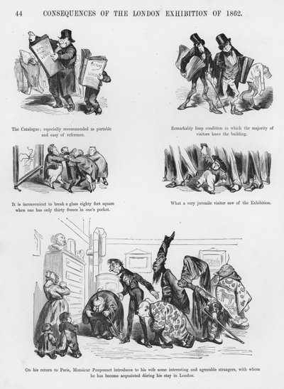 Szkice humorystyczne i groteskowe Gustave Dore (grafika) autorstwa Gustave Dore