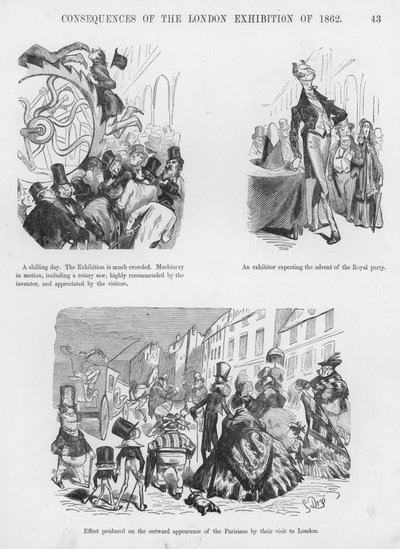 Szkice humorystyczne i groteskowe Gustave Dore (grafika) autorstwa Gustave Dore