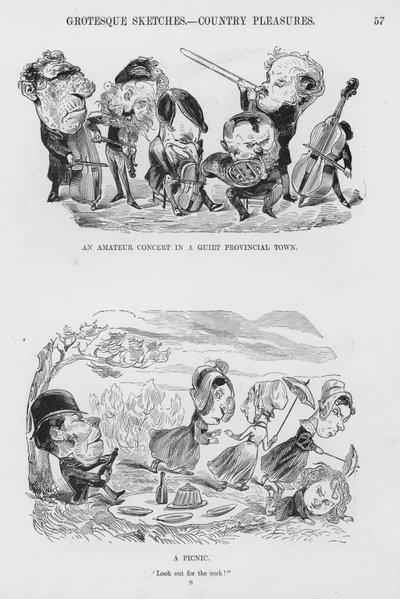 Szkice humorystyczne i groteskowe Gustave