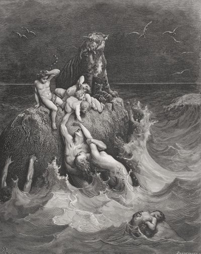 Potop, ilustracja z 