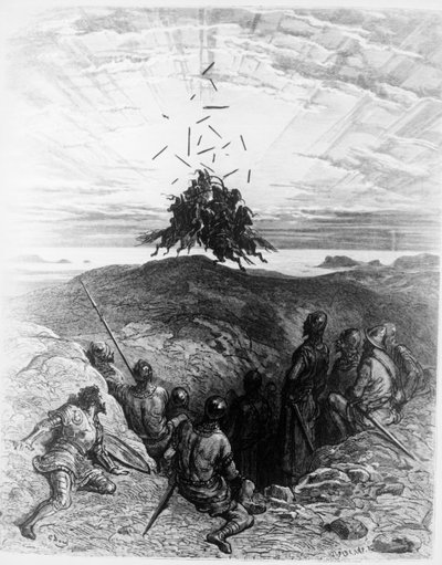 Szał Orlando autorstwa Gustave Dore