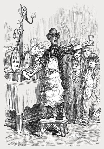 „Ginger Beer Man”, 1872. autorstwa Gustave Dore