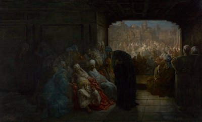 Dom Kajfasza, 1875 autorstwa Gustave Dore
