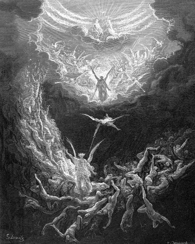 Sąd Ostateczny, 1865-1866 autorstwa Gustave Dore