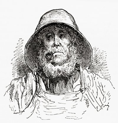 Marynarz z Marsylii, według rysunku Gustave