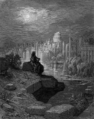 Nowozelandczyk Gustave Doré autorstwa Gustave Dore