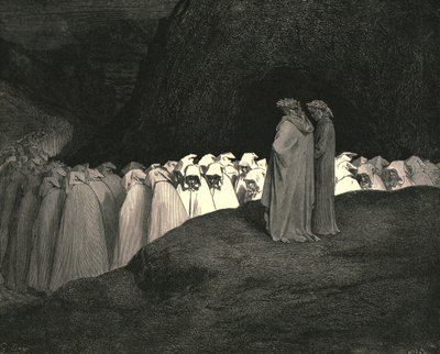 Toskańczyk... pogardzaj, aby nie pouczać nas, kim jesteś, ok. 1890 r. autorstwa Gustave Dore