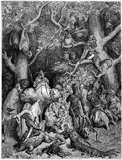 Nieznany obraz autorstwa Gustave Dore