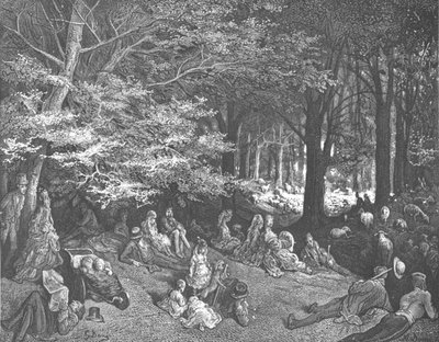 "Pod Drzewami - Park Regenta", 1872. autorstwa Gustave Dore