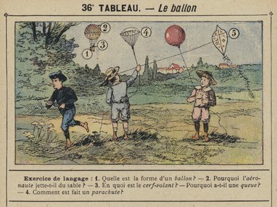 Balon Le (członkowie kolorowi) autorstwa Gustave Fraipont