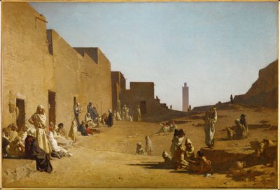Laghouat, Sahara, Algieria (obraz na płótnie) autorstwa Gustave Guillaumet