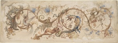 Alegoria przywar, 1840-98. autorstwa Gustave Gustave Moreau,Moreau