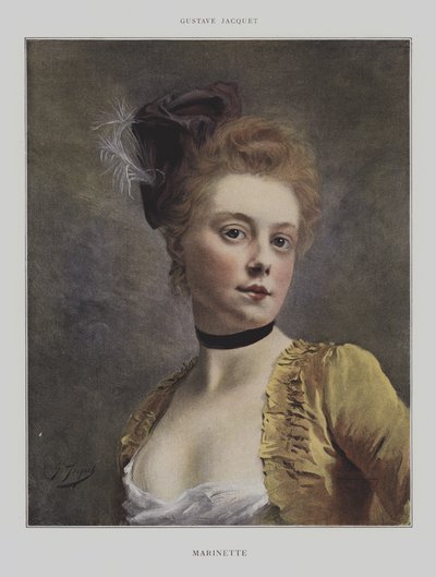 Marinette autorstwa Gustave Jacquet