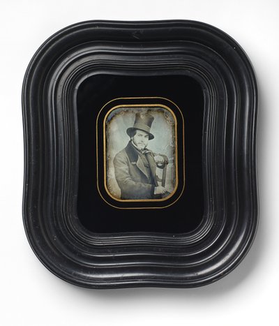 [Dżentelmen, prawdopodobnie Frédéric Brisson] autorstwa Gustave Le Gray
