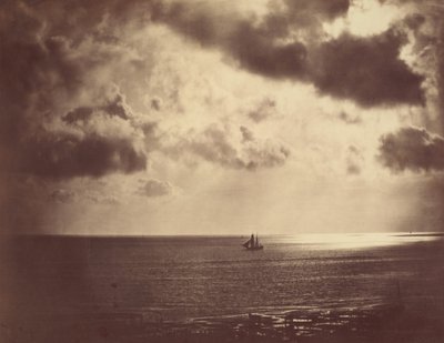 Bryg na wodzie, 1856. autorstwa Gustave Le Gray