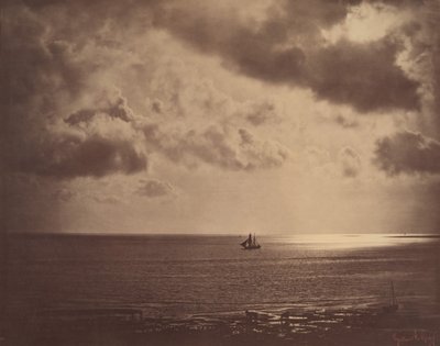 Bryg na wodzie, 1856. autorstwa Gustave Le Gray