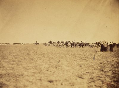 Obóz Châlons autorstwa Gustave Le Gray
