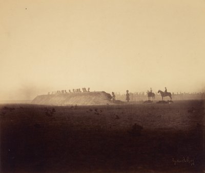 Manewry kawalerii, 3 października autorstwa Gustave Le Gray