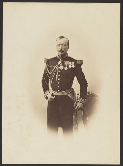 Generał Cassaignolles autorstwa Gustave Le Gray