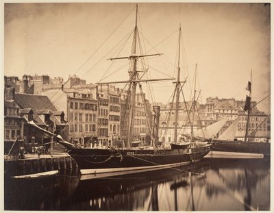 La Reine Hortense – Jacht Cesarski, Hawr autorstwa Gustave Le Gray