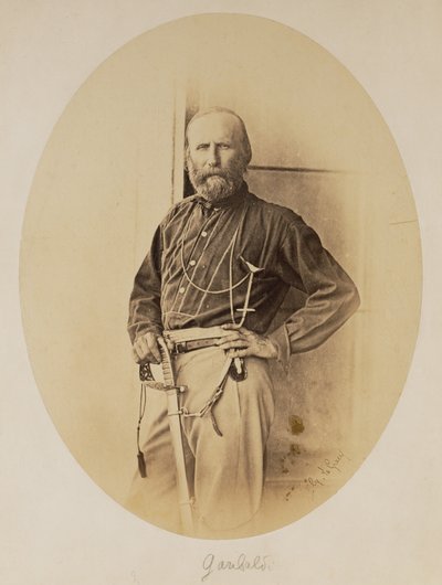 Portret Giuseppe Garibaldiego autorstwa Gustave Le Gray