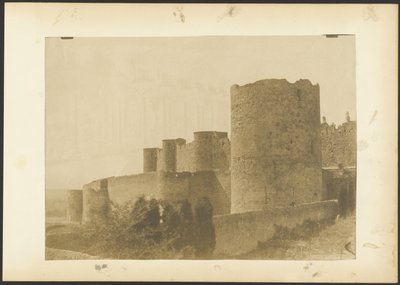 [Wały Carcassone] autorstwa Gustave Le Gray
