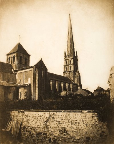 Saint Savin (Vienne) autorstwa Gustave Le Gray