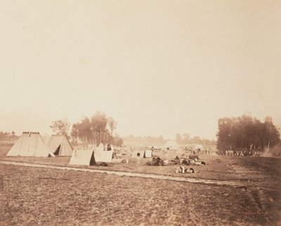 Biwak autorstwa Gustave Le Gray