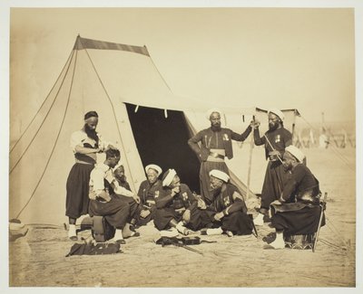 Bez tytułu (Zouaves) autorstwa Gustave Le Gray