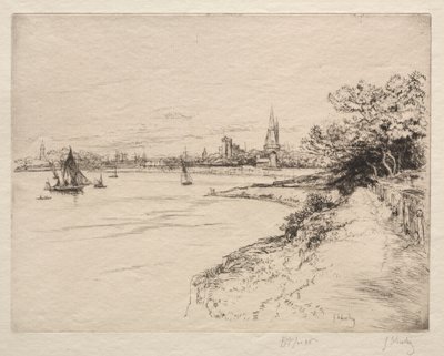 Klif Orbigny autorstwa Gustave Leheutre