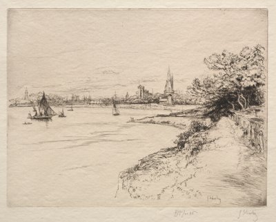Klif Orbigny. autorstwa Gustave Leheutre