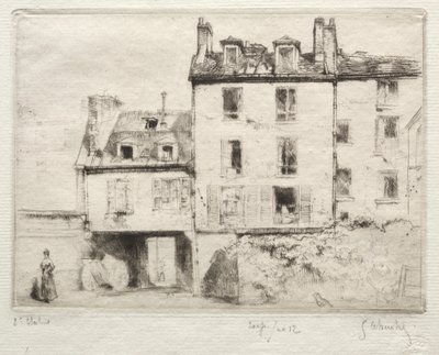 Rue Lacepède: serce Aciereur Cottens autorstwa Gustave Leheutre