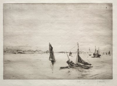 Droga La Rochelle. autorstwa Gustave Leheutre