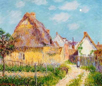 Domek w Le Vaudreuil, 1903 autorstwa Gustave Loiseau