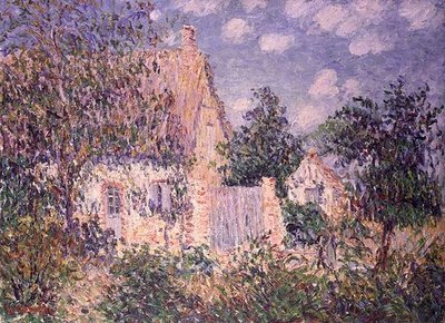 Chata w St. Cyr du Vaudreuil (olej na płótnie) autorstwa Gustave Loiseau