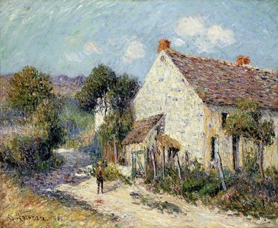 Krajobraz Sekwany i Oise; Krajobraz Sein-et-Oise, 1906 autorstwa Gustave Loiseau