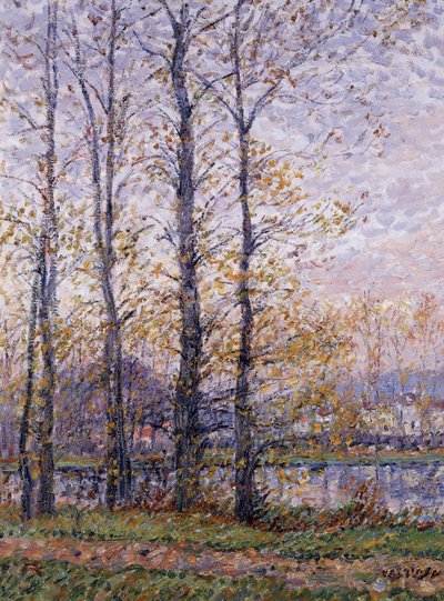Brzegi Oise w Precy; Brzegi Oise w Precy, autorstwa Gustave Loiseau