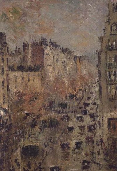 Bulwar Raspail, 1928 autorstwa Gustave Loiseau
