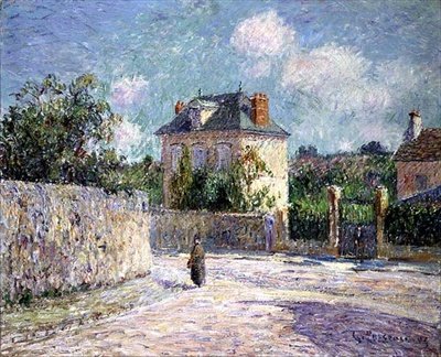 Mały Dom Mieszczański autorstwa Gustave Loiseau
