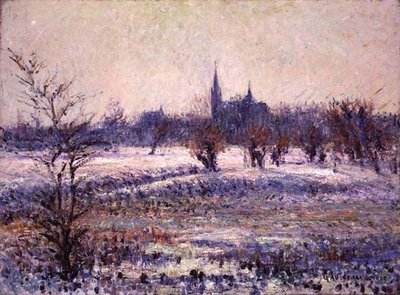 Szron autorstwa Gustave Loiseau