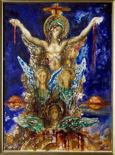 Chrystus Odkupiciel akwarela Gustave Moreau autorstwa Gustave Moreau