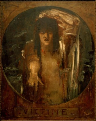 Ofiara autorstwa Gustave Moreau
