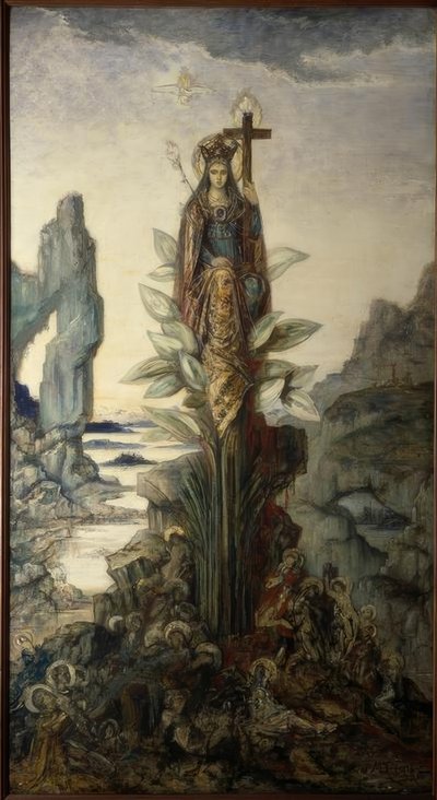 Mistyczny kwiat autorstwa Gustave Moreau