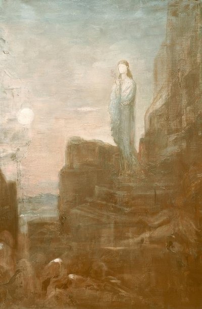 Helene na murach Troi autorstwa Gustave Moreau