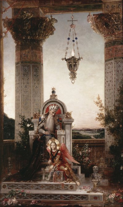 Król Dawid autorstwa Gustave Moreau
