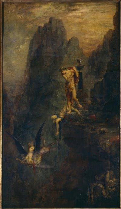 Zgadł Sfinks autorstwa Gustave Moreau