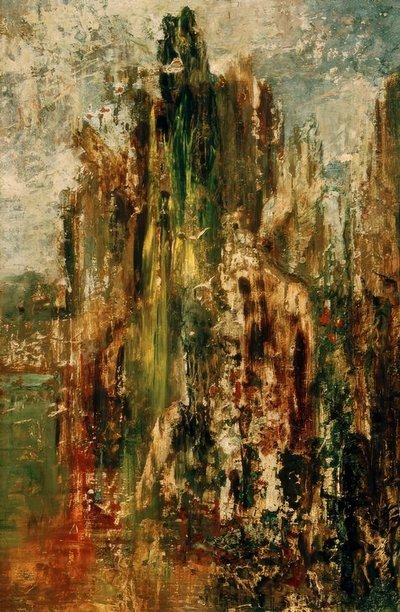 Wieś. Szorstki (przy Sfinksie) autorstwa Gustave Moreau
